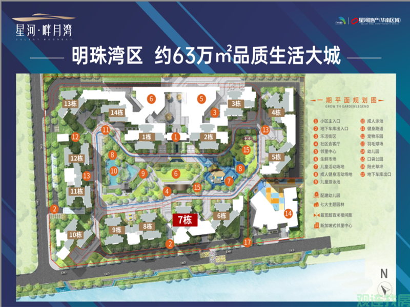 星河畔月湾，南沙新房，18号线楼盘，明珠湾板块，南沙楼盘有哪些，(图14)