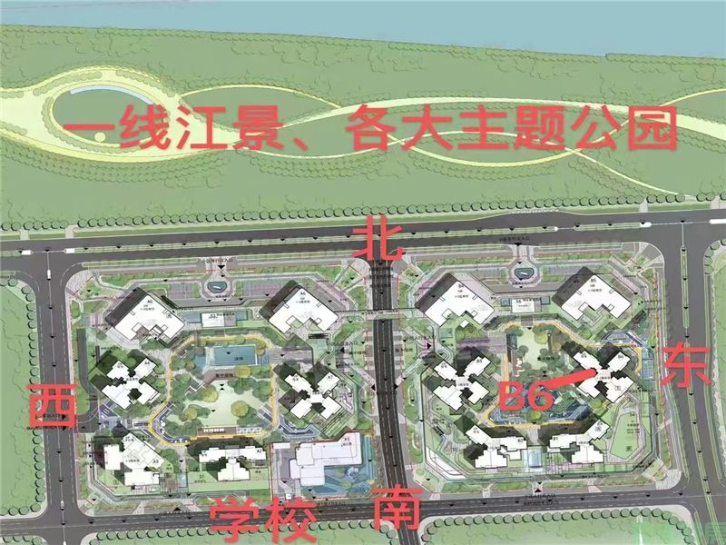 绿城桂语汀澜，横沥岛江景楼盘， 横沥岛地铁口楼盘，观连找房，(图4)