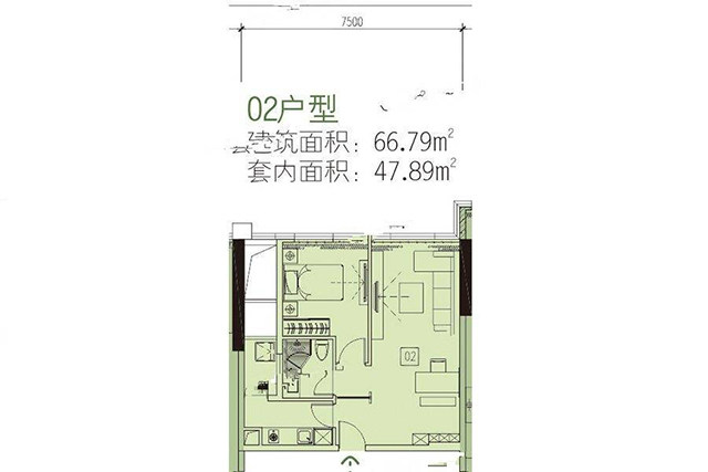 11#中区2梯16-26层02户型